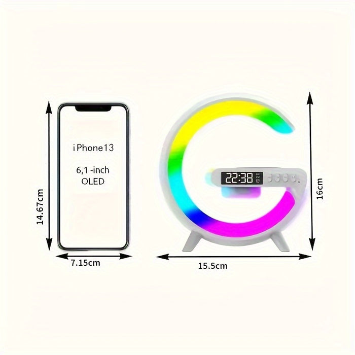 Digital Led Wireless Charger Speaker